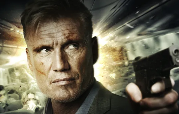 Picture look, weapons, Dolph Lundgren, Dolph Lundgren, Icarus, Killing machine