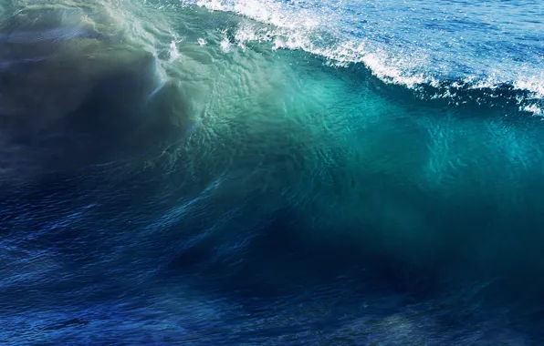Sea, summer, blue, the ocean, wave