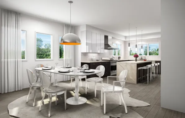 Design, style, room, interior, kitchen