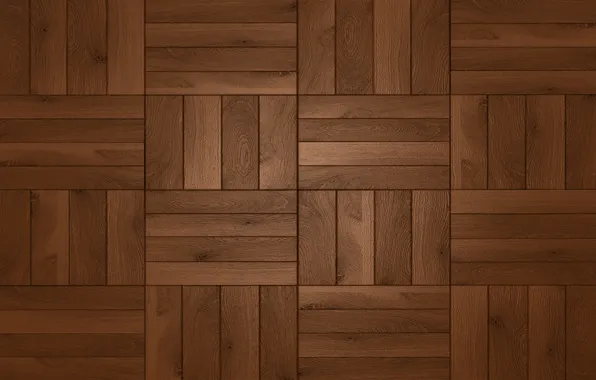 Picture wood, square, floor, dark brown shades