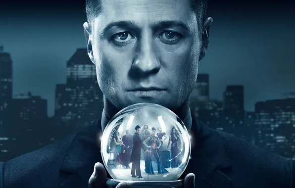 Fiction, the series, poster, TV Series, Gotham, Gotham, Season 4, Ben McKenzie