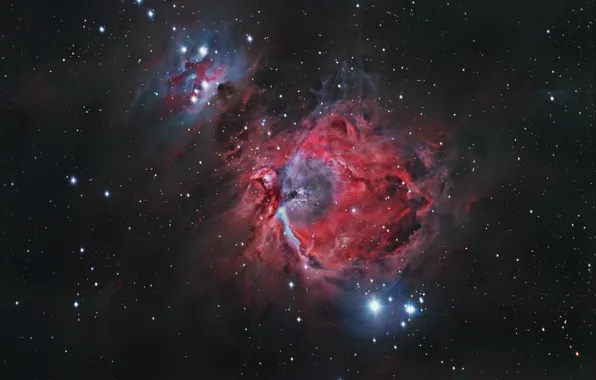 Picture stars, star cluster, the Orion nebula