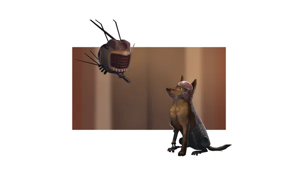 Figure, Shepherd, Fallout, Art, Fallout New Vegas, New Vegas, Rex, Rex