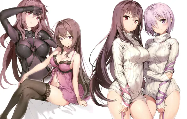Sexy, nipples, boobs, big, breast, anime, pretty, tits