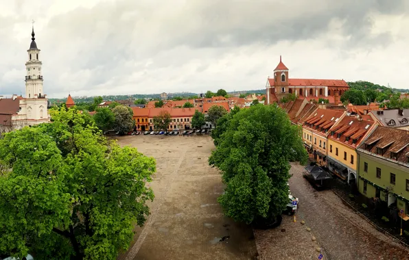 Street, area, Lithuania, Lithuania, Kaunas old town