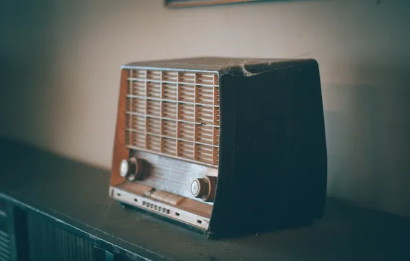ArtStation - Old retro radio | Game ready model