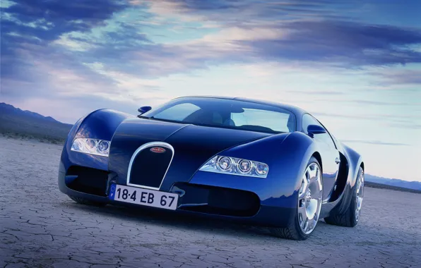 Machine, Bugatti, car, Veyron EB