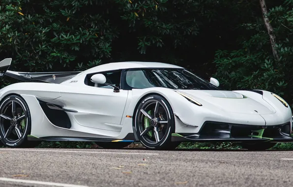 Picture Koenigsegg, White, Jesko