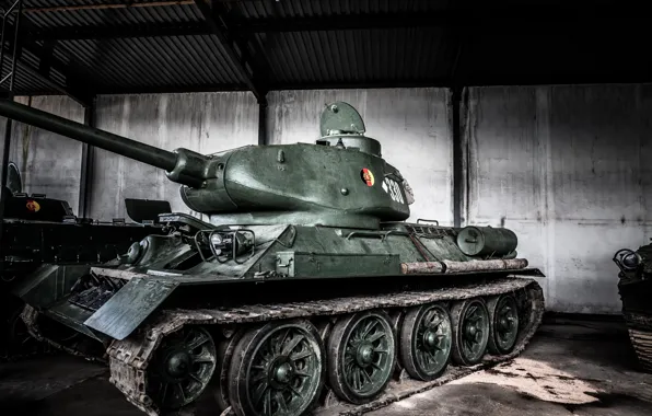 War, tank, T-34, average, period, Domestic, Great