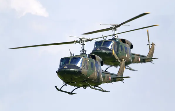 Picture transport helicopter, Agusta-Bell, AB-212