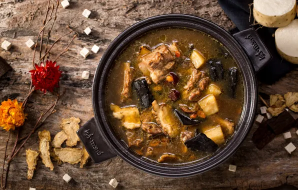Food, soup, dish