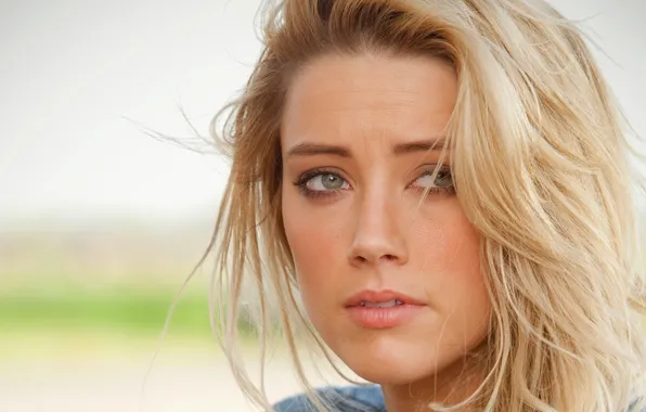 Picture look, sweetheart, hair, actress, Amber Heard, I love it, Amber The Nerd