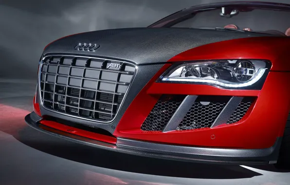 Picture Audi, tuning, headlight, grille, car, ABBOT