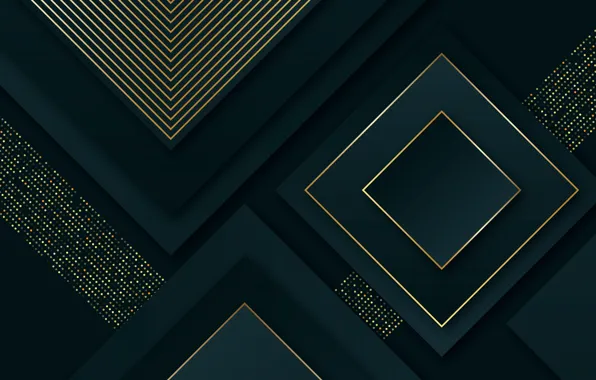 Picture line, design, green, background, background, abstract, Geometric
