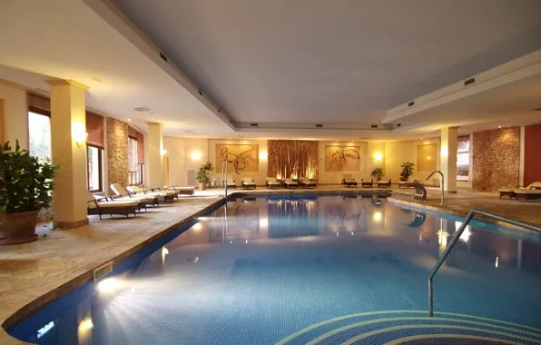Picture style, interior, pool, the room, design