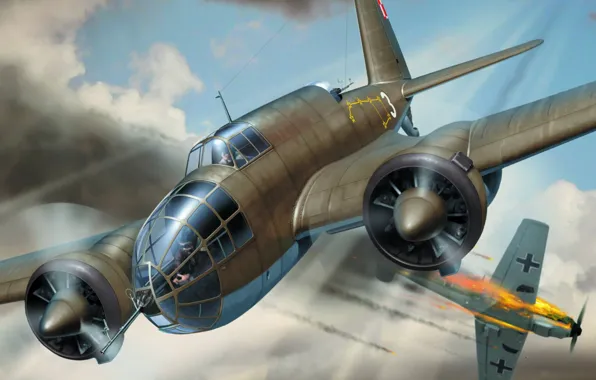 Moose, Polish air force, twin-engine Polish plane-a bomber, Moose, PZL.37A