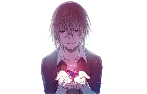 Look, stone, guy, K Project, Yata Misaki, YATA Misaki