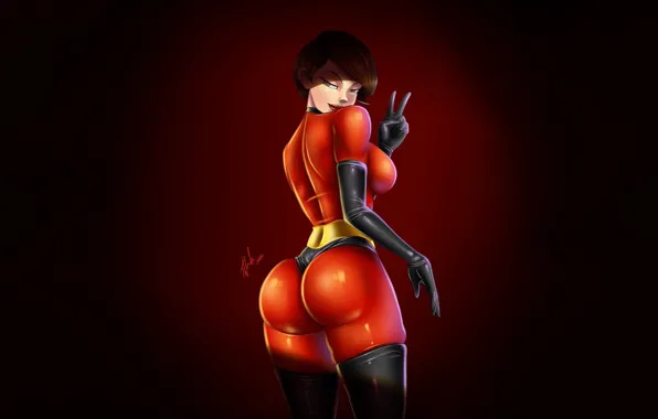Ass, Minimalism, Figure, Style, Costume, Superhero, Art, Art
