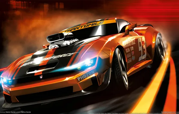 Picture Machine, Race, Car, Gamewallpapers, Namco Bandai, Ridge Racer 3D