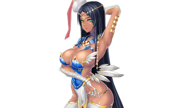 Kawaii, ass, long hair, boobs, big, breast, beautiful, pretty