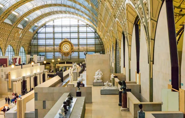 France, Paris, watch, exhibits, Musee d'orsay