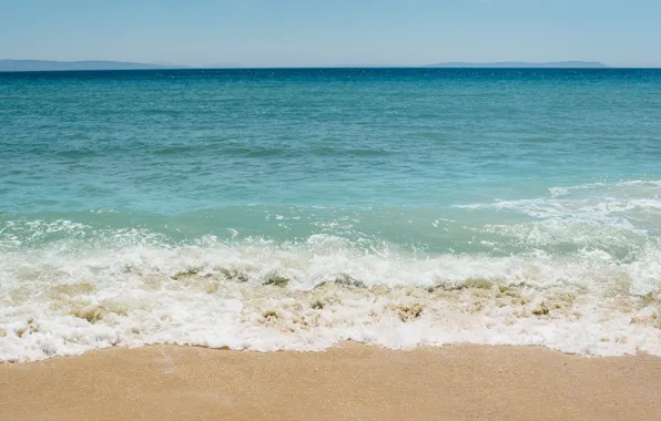 Sand, sea, wave, beach, summer, summer, beach, sea