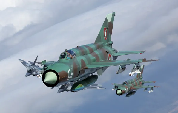 Flight, fighters, The MiG-29, The MiG-21