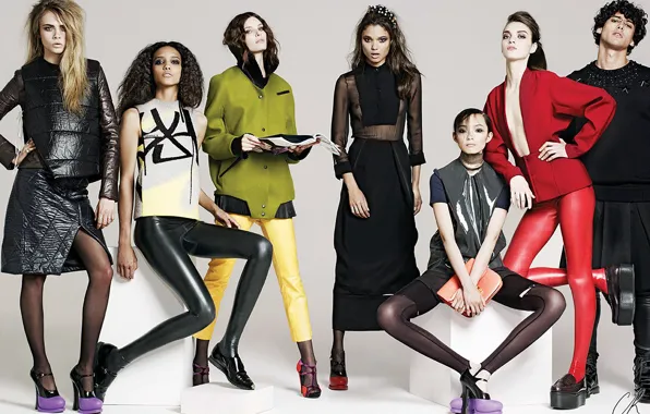 Model, photographer, 2012, journal, Cara Delevingne, Rodrigo, Ava, CR Fashion Book