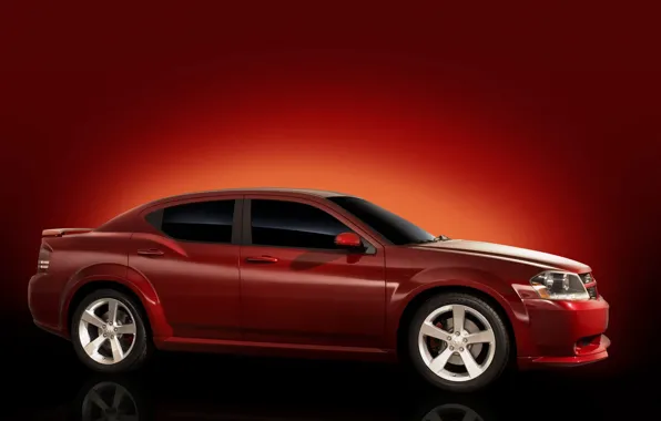 Wallpaper Dodge, sedan, Avenger for mobile and desktop, section dodge ...