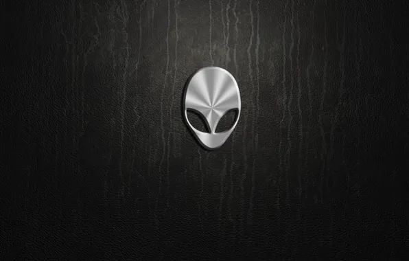 Silver, logo, alienware