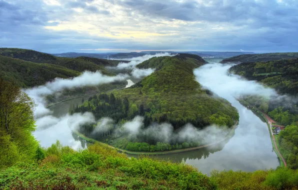 Picture spring, Saar, Saar-slife