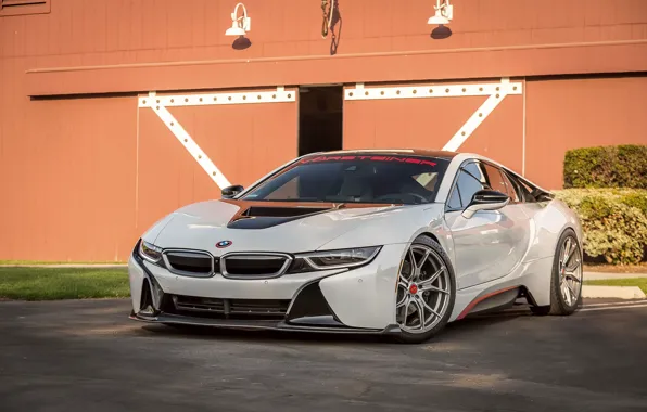 Picture BMW, white, Vorsteiner, VR-E, i8