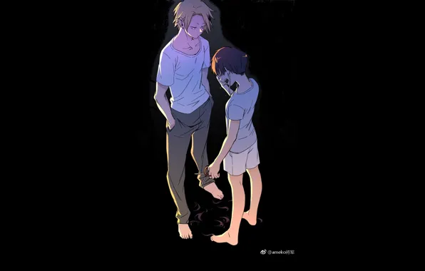 Two, scissors, My hero Academy, My Hero Academia, Boku No Hero Academy