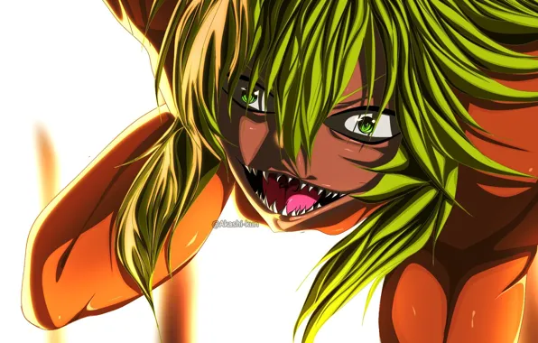 Fangs, guy, crazy, Nico, Nanbaka