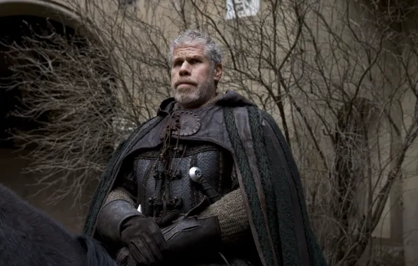 The film, Season of the witch, hunter, Ron Perlman