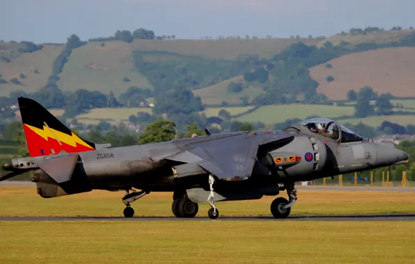 Picture attack, Harrier II, AV-8B, "Harrier" II