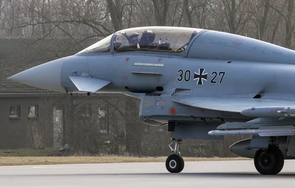 Picture fighter, cabin, pilot, multipurpose, Eurofighter Typhoon
