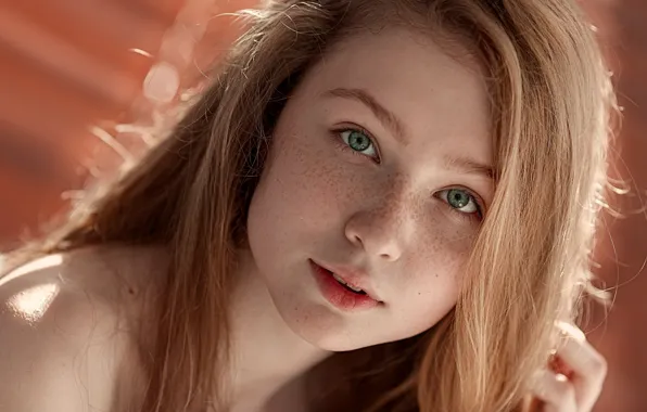 Freckles, the beauty, cutie, Stepan Gladkov