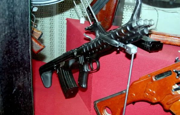 View, machine, cartridge, automatic, weapons, shop, triple, Soviet