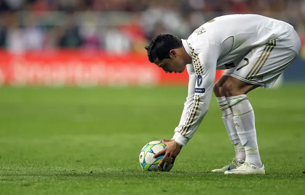 The ball, 2012, penalty, Champions League, Ronaldo, Cristiano