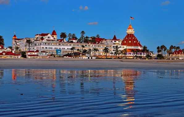 Picture CA, the hotel, hotel, San Diego, Del-Coronado