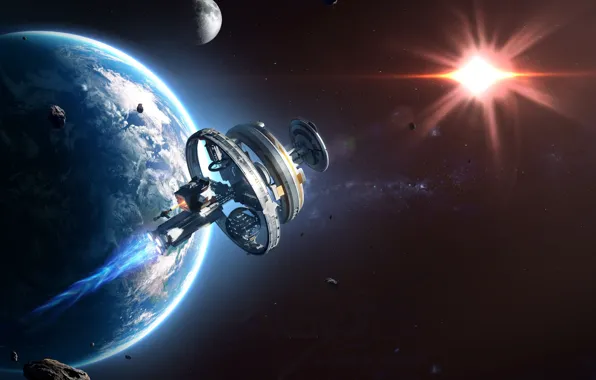 Picture Planet, Ubisoft, Game, Ubisoft Entertainment, Starship, Space single action, AGOS: A Game of Space, Space …