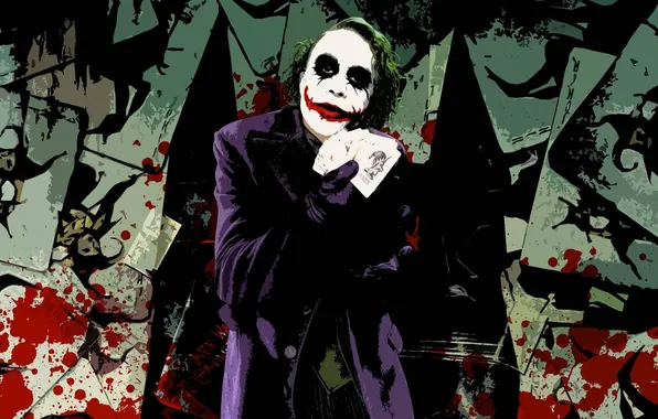 Picture Joker, Joker, Heath Ledger, The Dark Knight