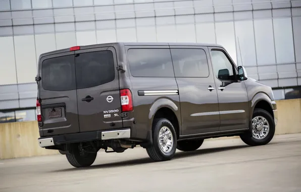 Van, Nissan, 2014, NV3500 HD SL, utility