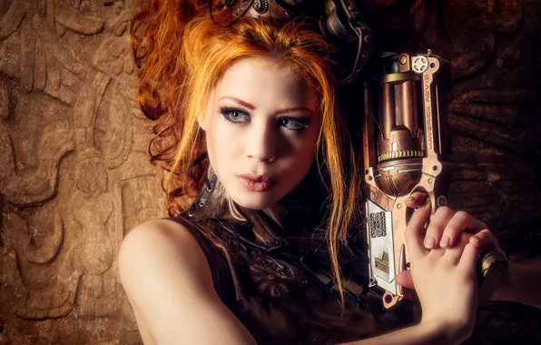 Picture weapons, steampunk, Ophelia Overdose