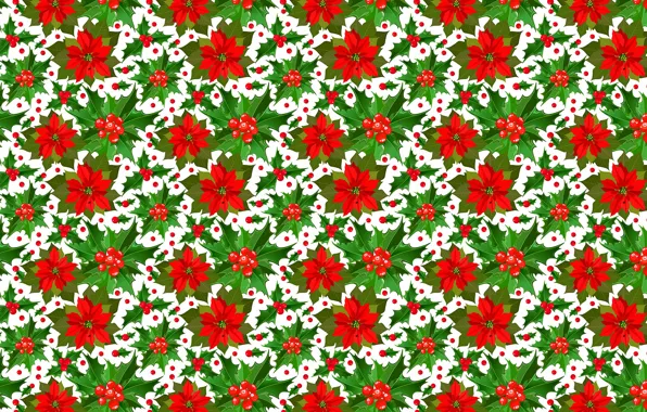 Background, holiday, Christmas, texture, New year, Christmas, poinsettia