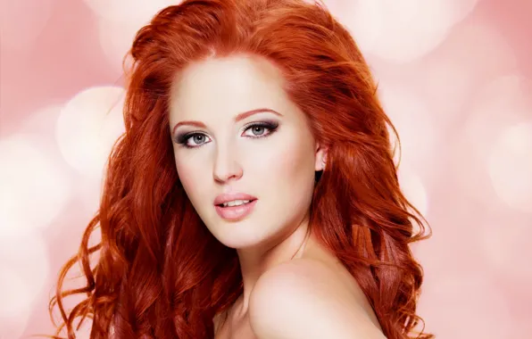 Hot, sexy, redhead, look