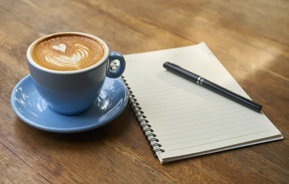 Style, handle, mug, Notepad