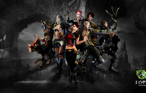 Game, mmorpg, archeage, fantasy., art. online