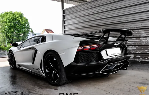 Auto, Lamborghini, supercar, tuning, back, LP700-4, Aventador, DMC Luxury